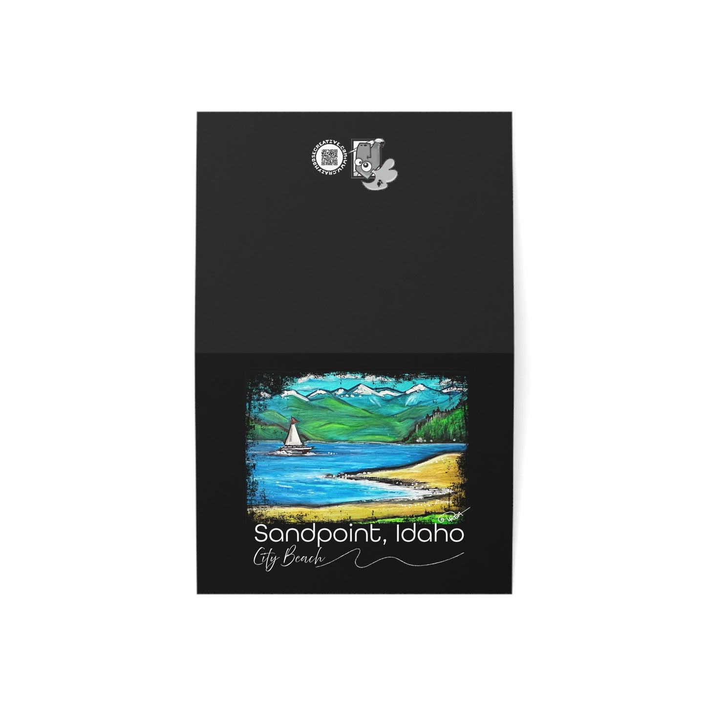 Scenic Greeting Cards - Sandpoint, Idaho (1, 10, 30, 50pcs)