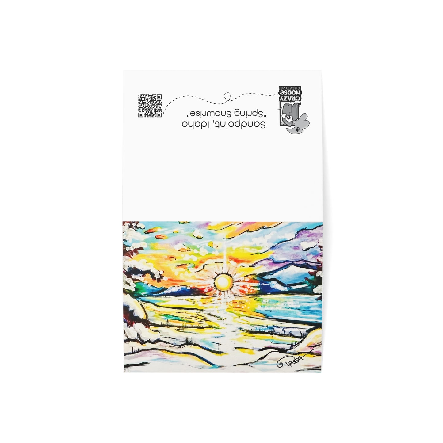 Copy of Scenic Greeting Cards - Sandpoint, Idaho (1, 10, 30, 50pcs)