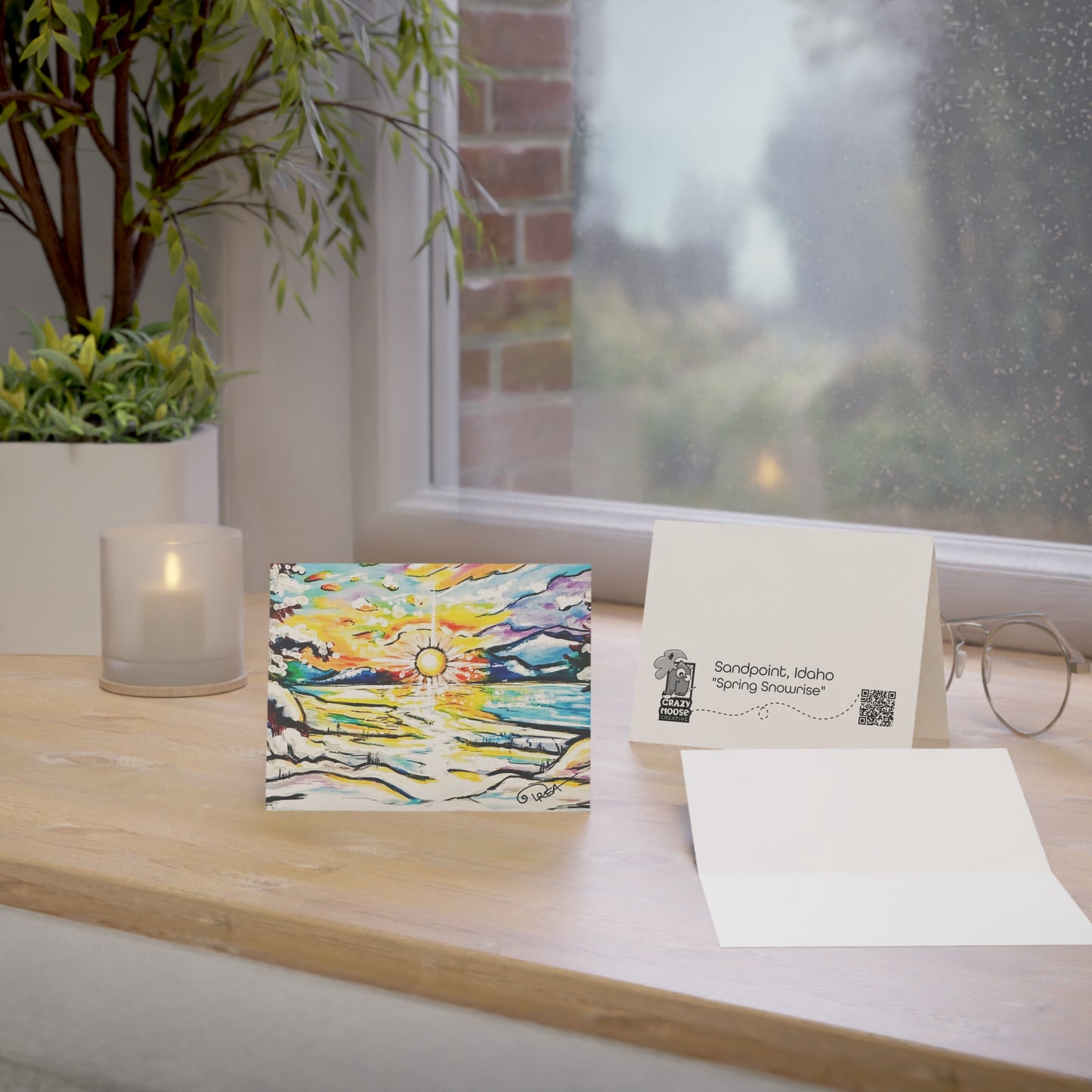 Copy of Scenic Greeting Cards - Sandpoint, Idaho (1, 10, 30, 50pcs)
