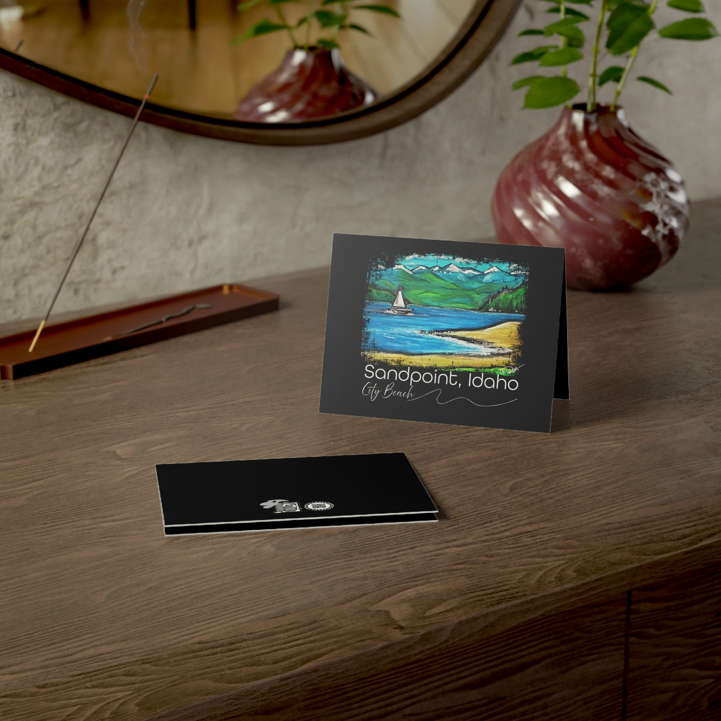 Scenic Greeting Cards - Sandpoint, Idaho (1, 10, 30, 50pcs)