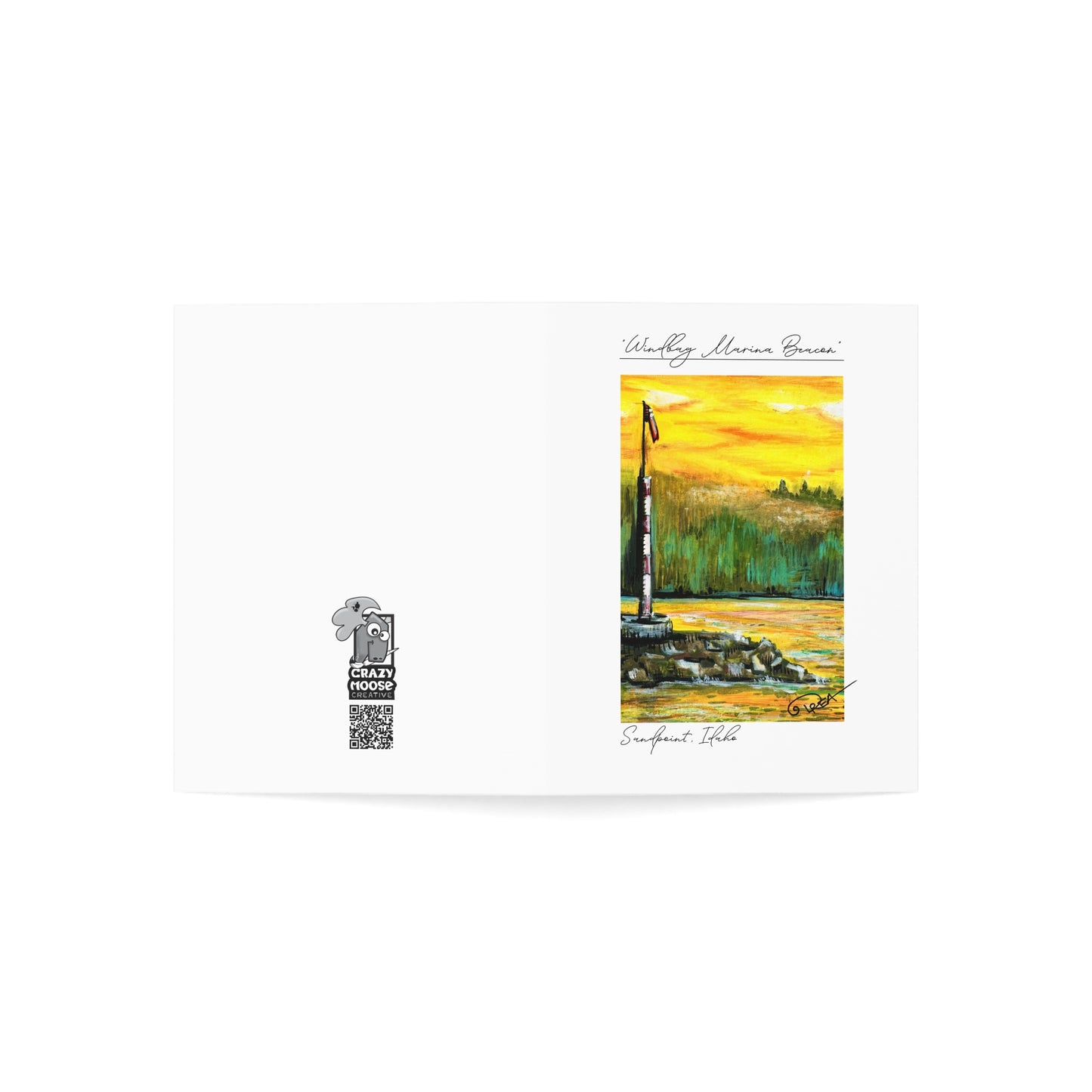 Artistic Greeting Cards - Set of 1, 10, 30, or 50