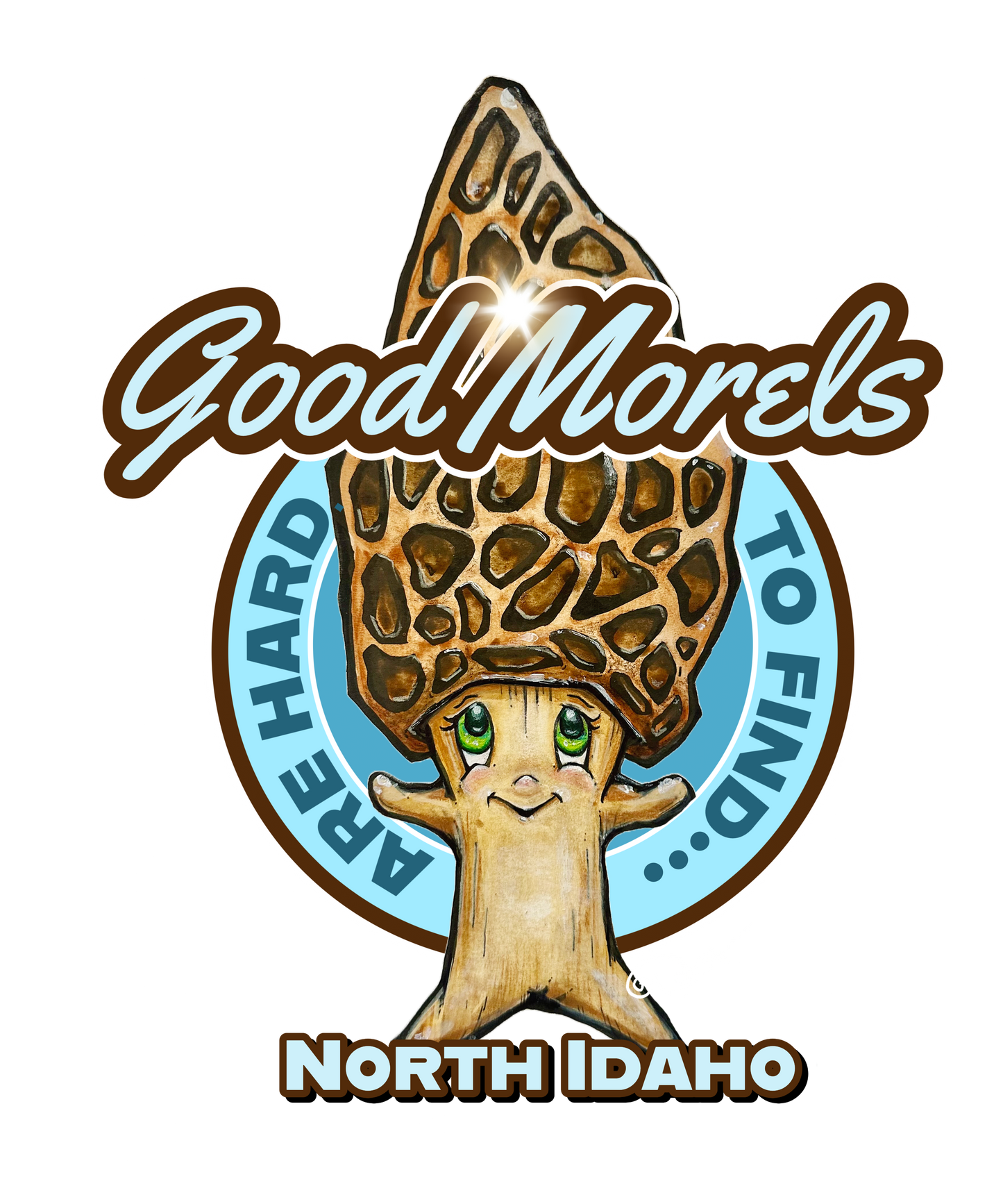 3" Morel Mushroom Sticker