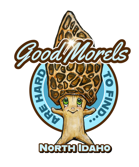 3" Morel Mushroom Sticker