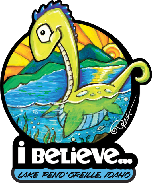 3" Lake Pend Oreille Paddler Sticker